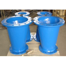 waterworks pipeline connection Ductile iron flange end concentric taper with paiting